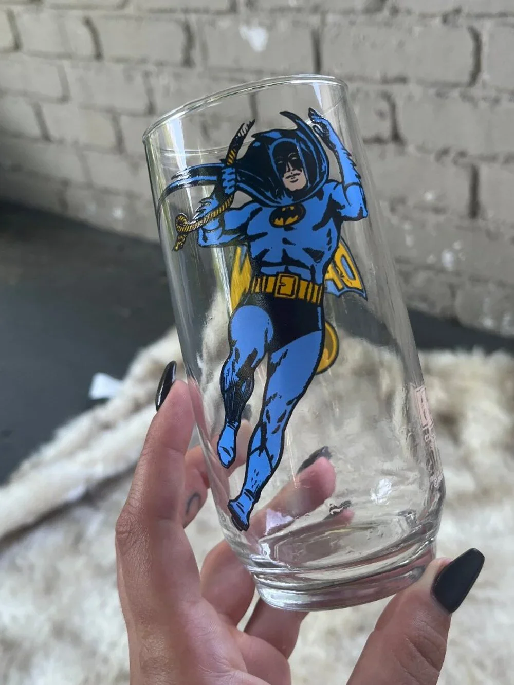 Pepsi Collection DC Comics Batman Novelty Dinner Glass
